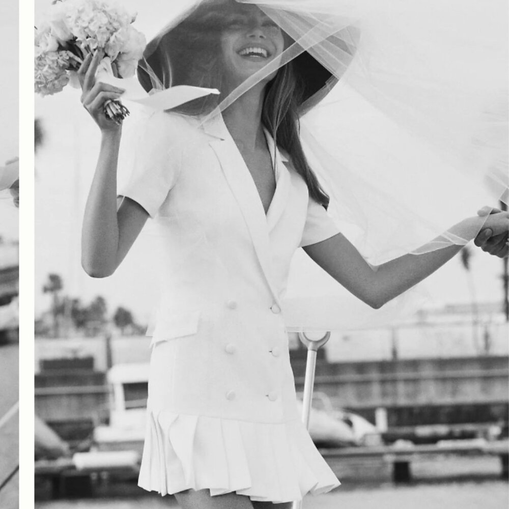 Amanda Uprichard Short Sleeve Mesha Dress